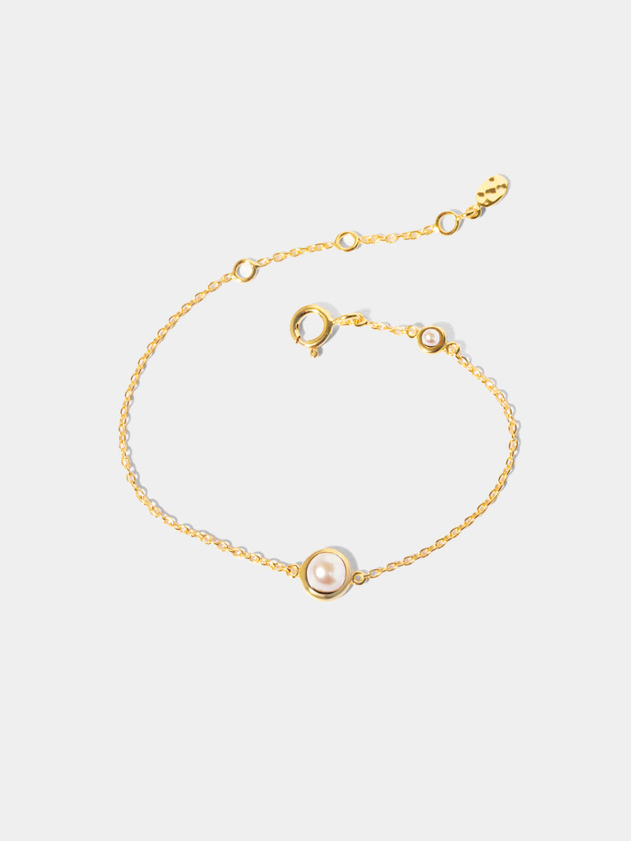18k Gold Vermeil Birthstone Gemstone Bracelet