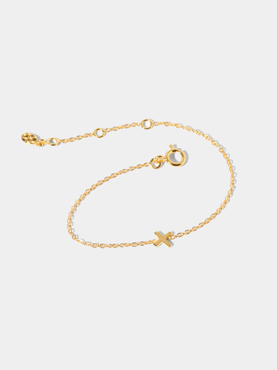 18k Gold Vermeil Kiss Bracelet