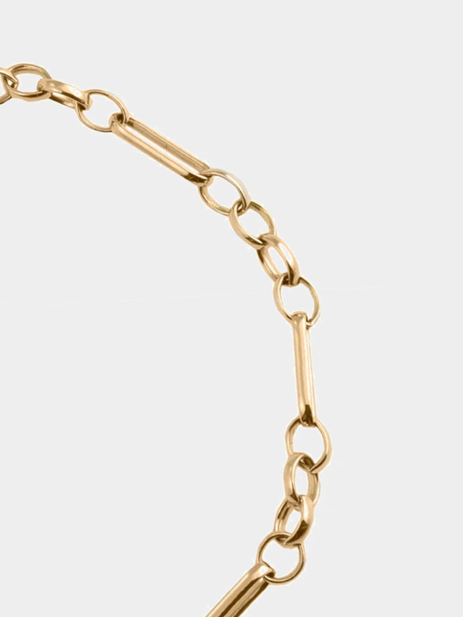 18k Gold Vermeil Figaro Bracelet