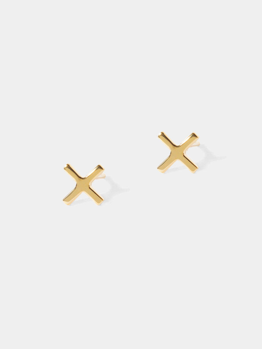 18k Gold Vermeil Kiss Earrings