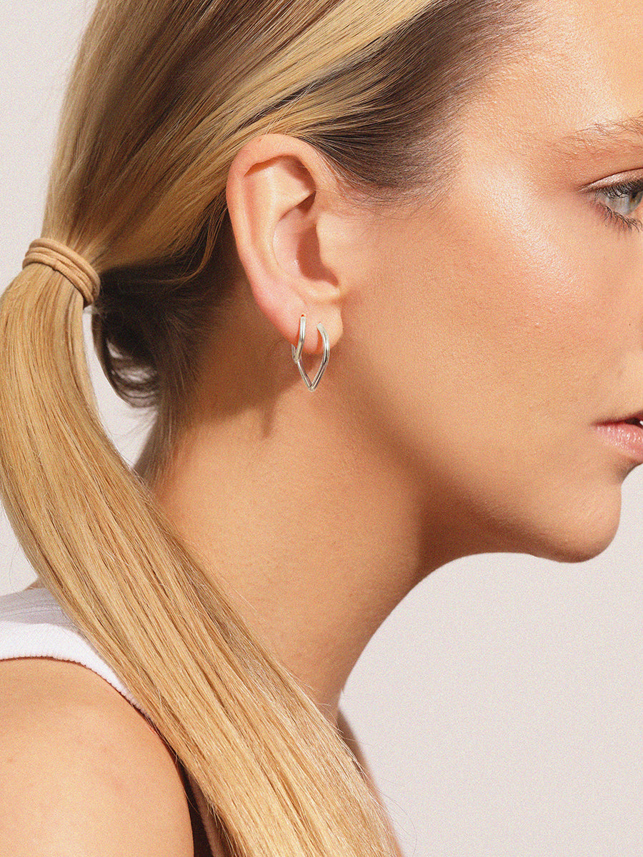 Small Silver Wonder Woman Huggies