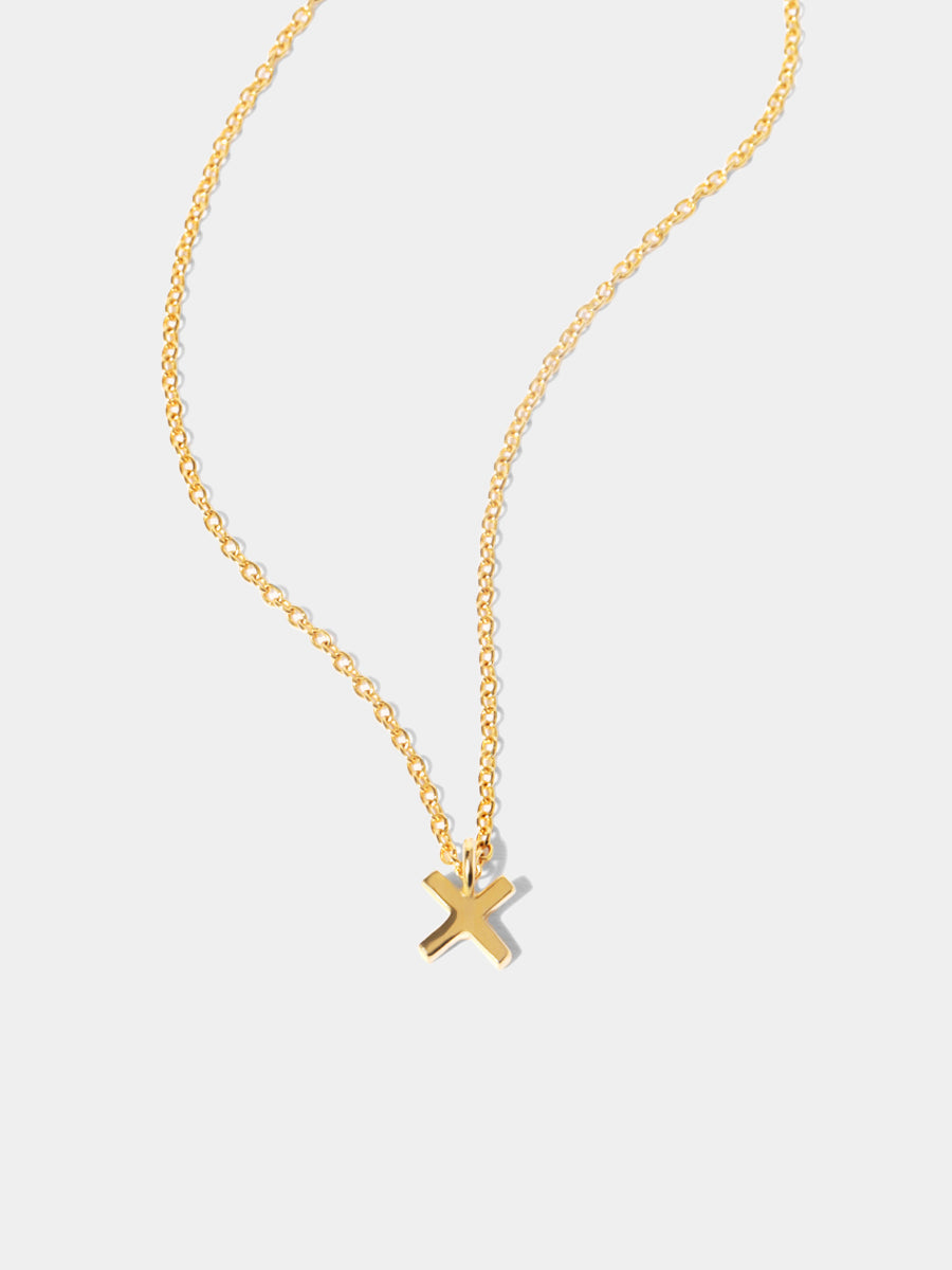18k Gold Vermeil Kiss Necklace