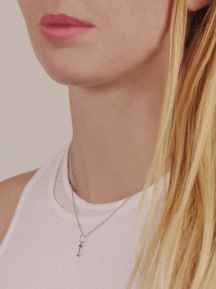 Sterling Silver Initial Charm