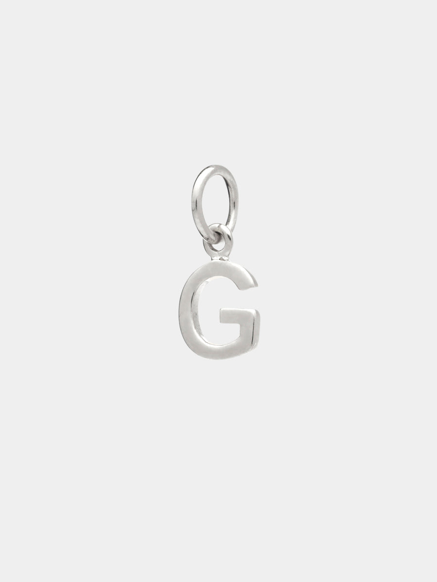 Sterling Silver Initial Charm