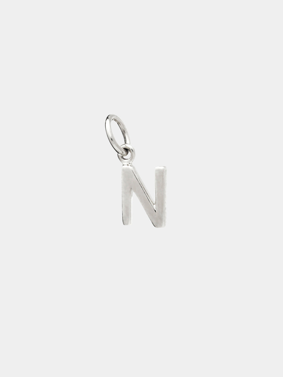 Sterling Silver Initial Charm