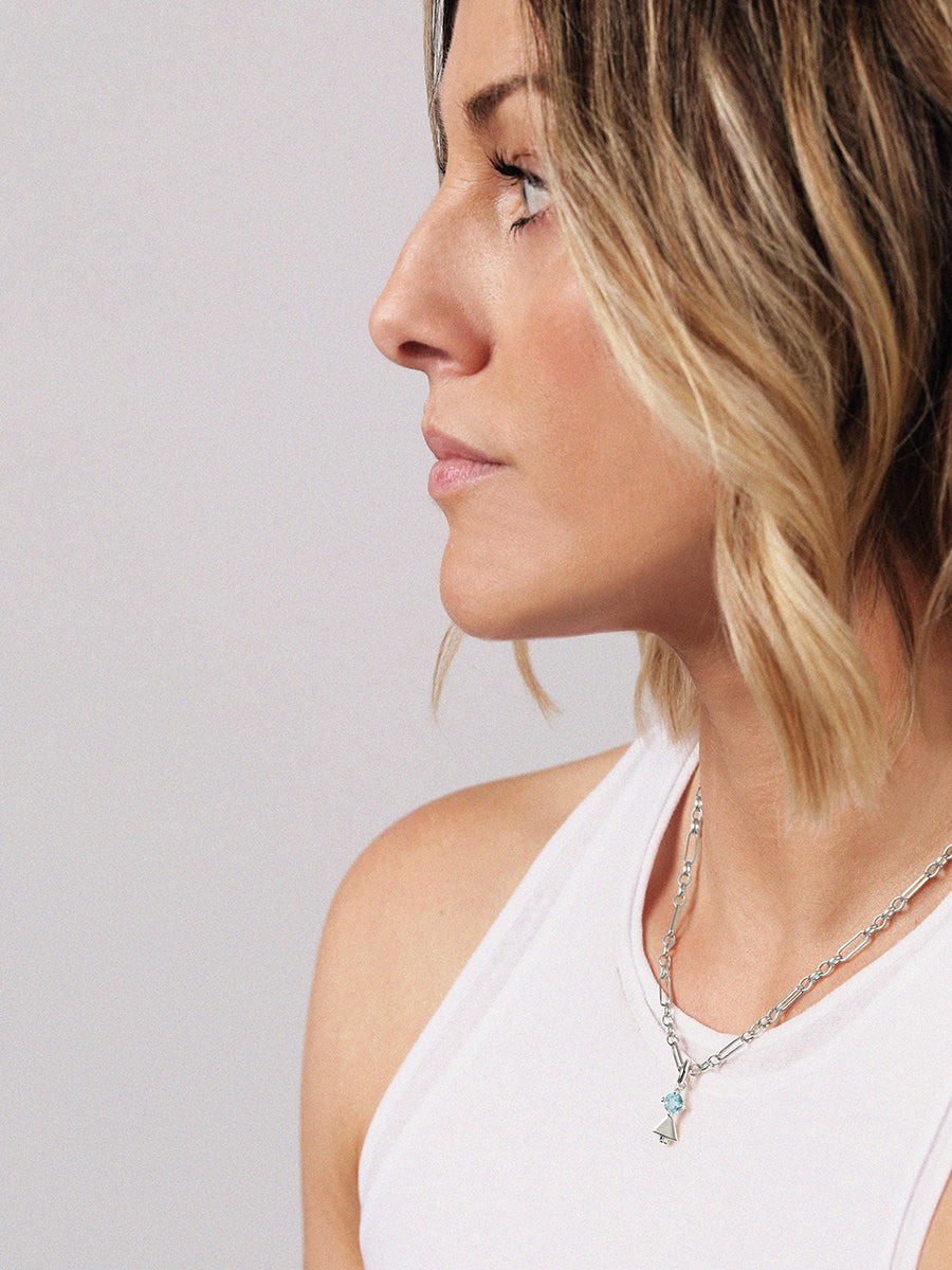 Sterling Silver Figaro Necklace