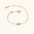 November 18k Gold Vermeil Birthstone Gemstone Bracelet Citrine