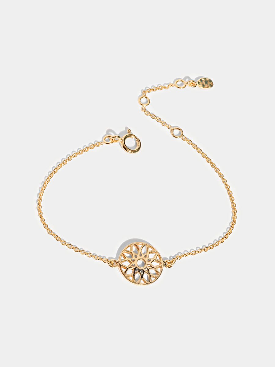 18k Gold Vermeil Dreamcatcher Bracelet