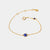 September 18k Gold Vermeil Birthstone Gemstone Bracelet Lapis Lazuli