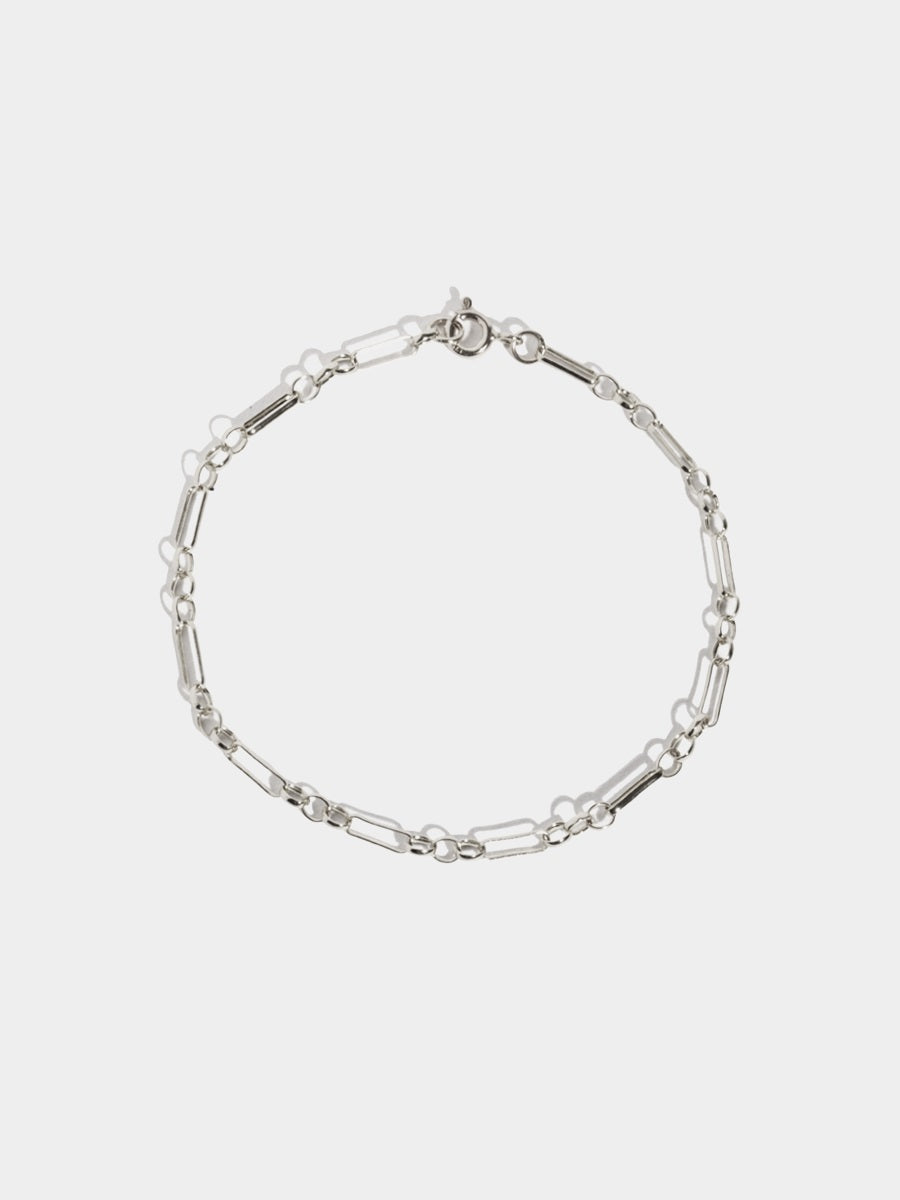 Sterling Silver Figaro Bracelet