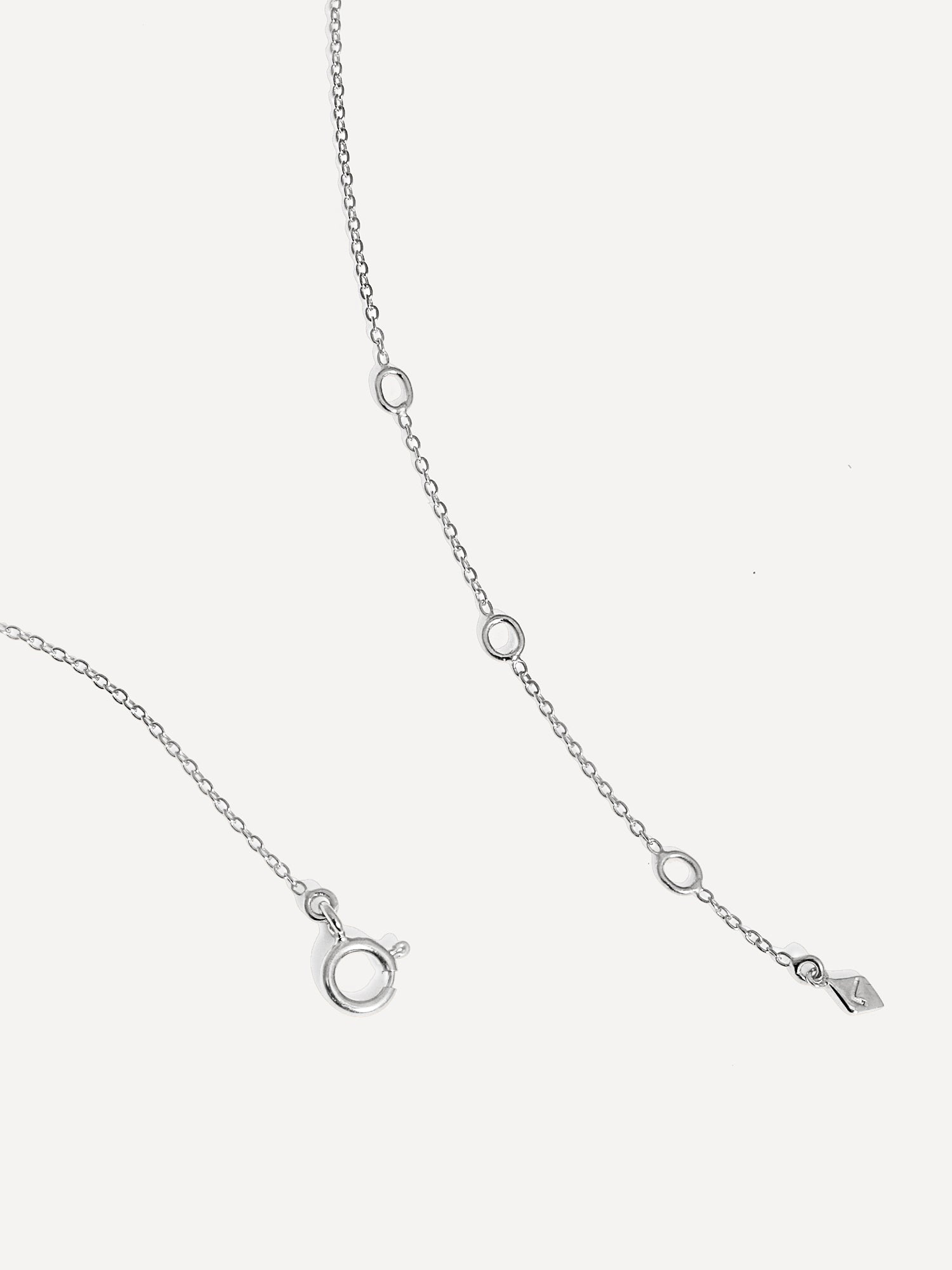 Collier à pendentif en argent avec pierre précieuse turquoise