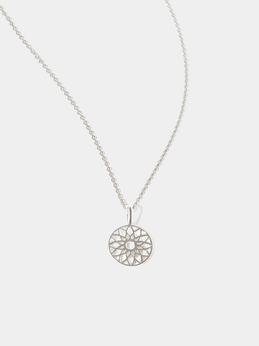 Sterling Silver Dreamcatcher Necklace (Petite)
