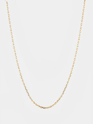 18k Gold Vermeil 18 Inch Fine Trace Chain