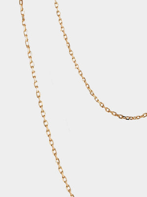 18k Gold Vermeil 18 Inch Fine Trace Chain