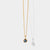 September 9K Gold Birthstone Gemstone Pendant Necklace Sapphire