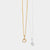 June 9K Gold Birthstone Gemstone Pendant Necklace Pearl