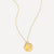 Collana con stella e pietra di luna d'oro, pietra natale di giugno