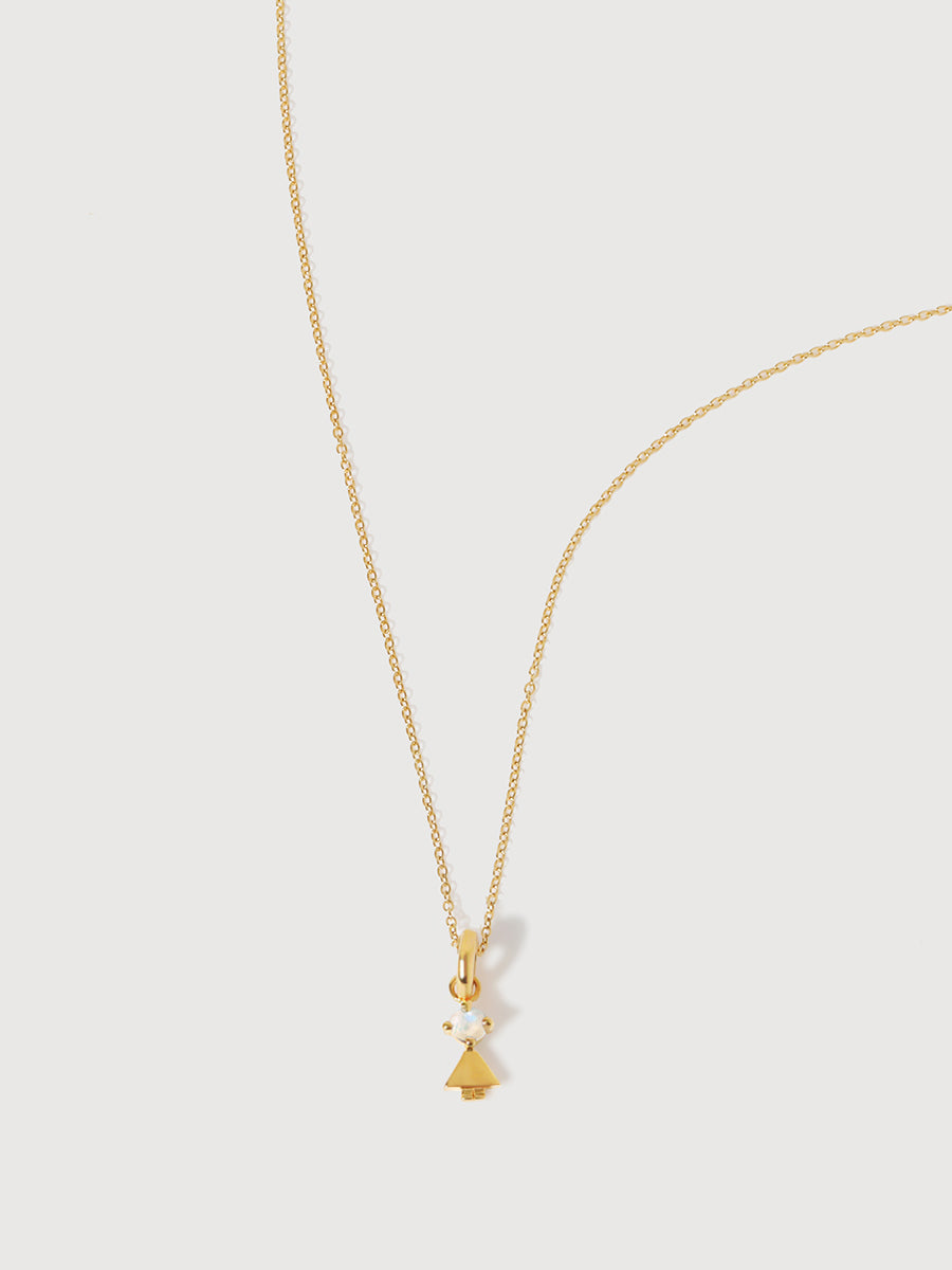 Birthstones Range 18K Gold Vermeil Daughter or Girl with Connector