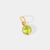 August 18k Gold Vermeil Birthstone Gemstone Pendant Peridot