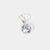 March Sterling Silver Birthstone Gemstone Pendant Blue Topaz