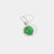 May Sterling Silver Birthstone Gemstone Pendant Emerald Quartz