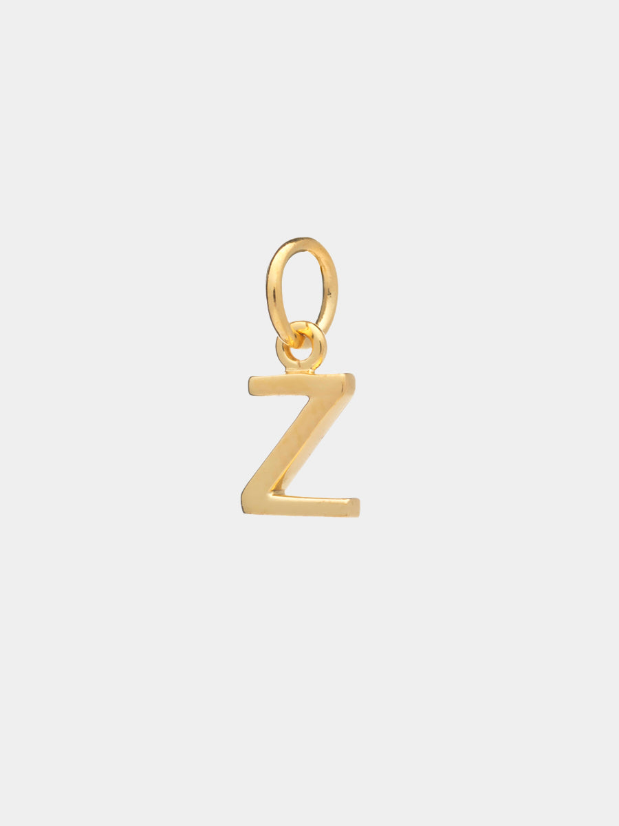 18k Gold Vermeil Initial Charm