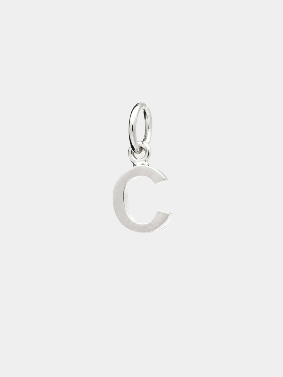 Sterling Silver Initial Charm