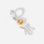 Birthstone Range 9K White Gold Mum or Woman with Connector and Citrine Gemstone - November