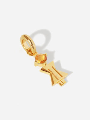 Birthstones Range 18K Gold Vermeil Mum or Woman with Connector