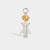 Birthstone Range Silver Mum or Woman with Connector and Citrine Gemstone - November