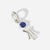 Birthstone Range Silver Mum or Woman with Connector and Lapis Gemstone - September