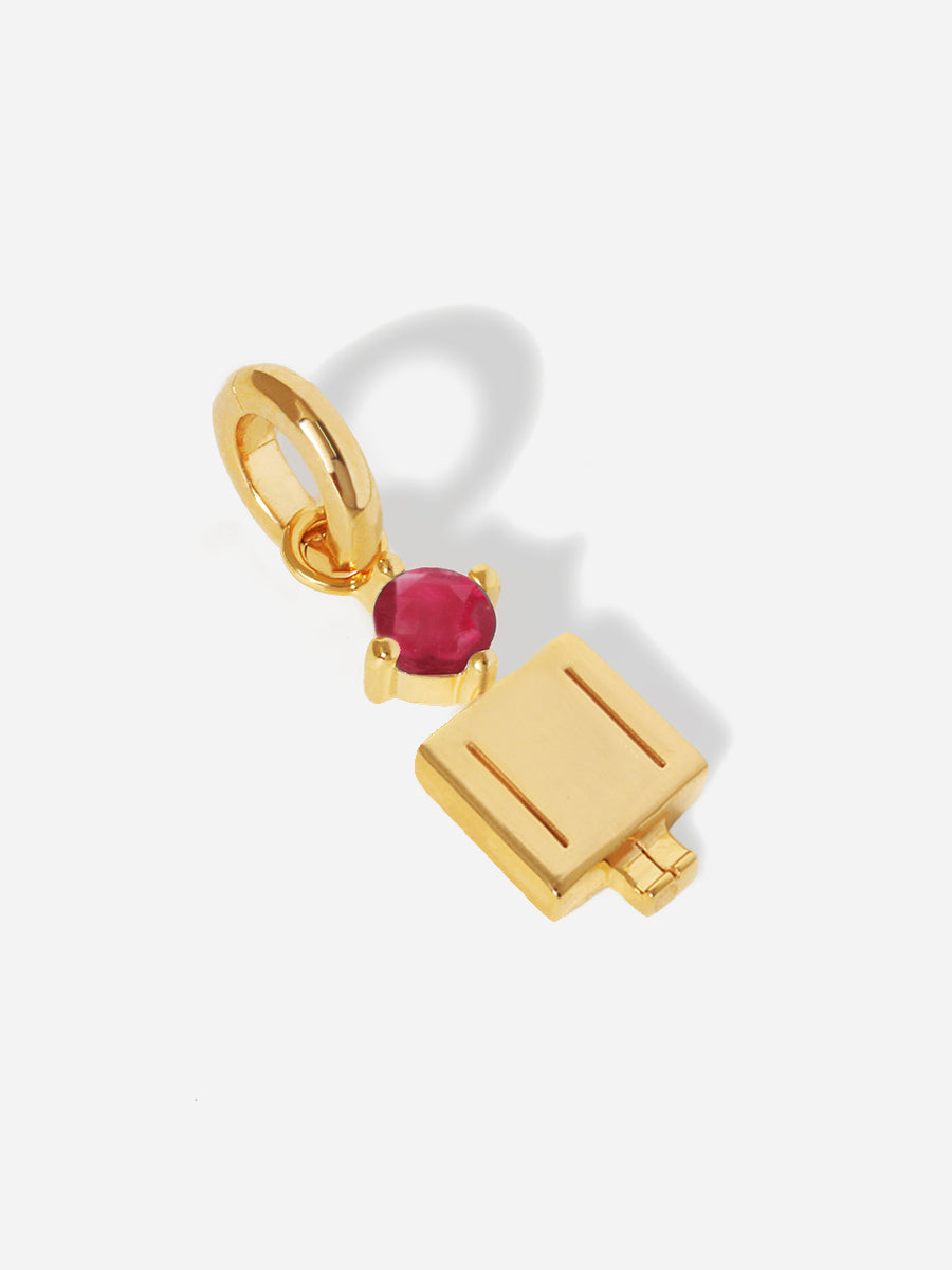 Birthstones Range 18K Gold Vermeil Dad or Man with Connector