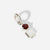 Birthstone Range Silver Son or Boy with Connector and Garnet Gemstone - January