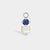 Birthstone Range Silver Son or Boy with Connector and Lapis Gemstone - September