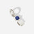 Birthstone Range Silver Son or Boy with Connector and Lapis Gemstone - September