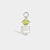 Birthstone Range Silver Son or Boy with Connector and Peridot Gemstone - August