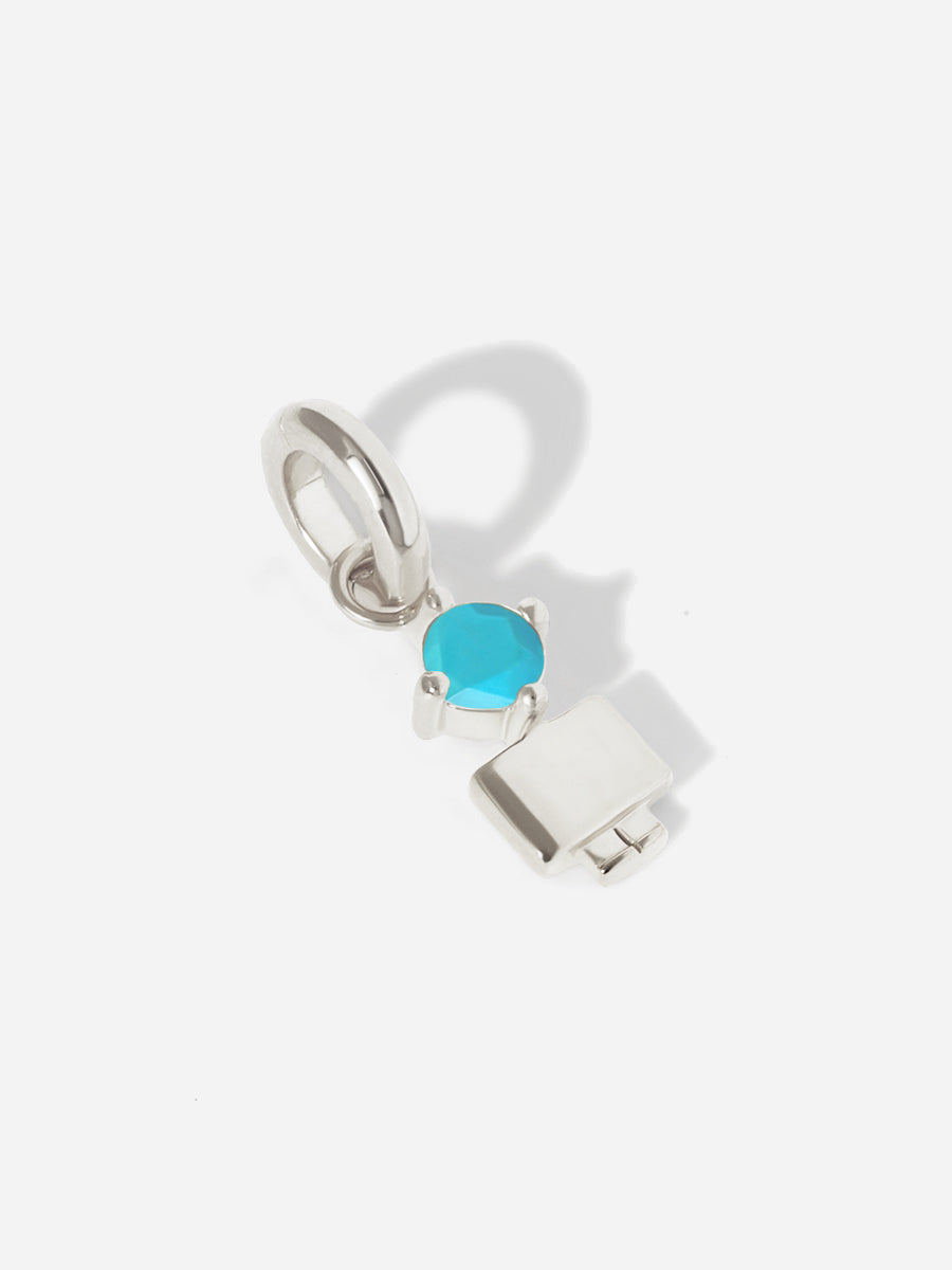 Birthstones Range Silver Son or Boy with Connector