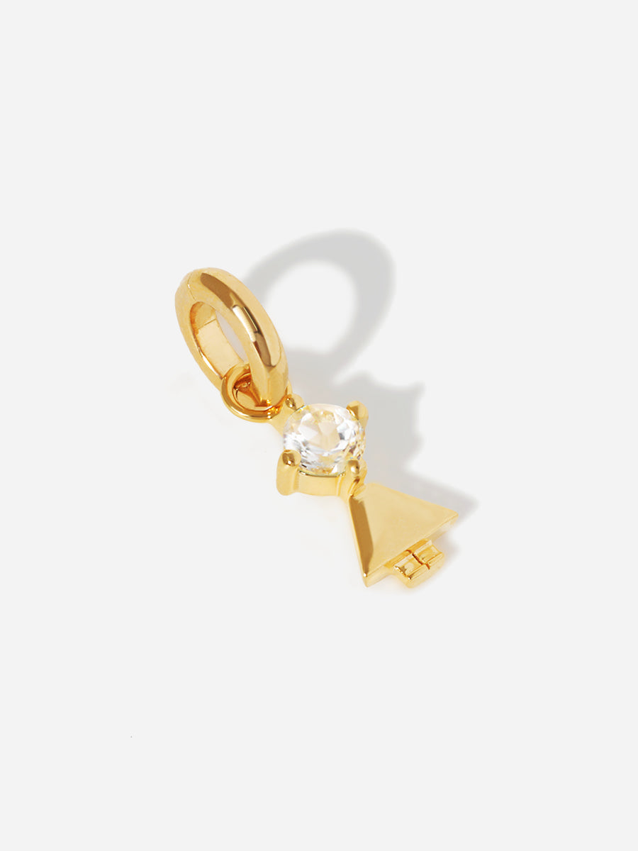 Moments Range 18K Gold Vermeil Daughter or Girl with Connector