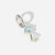 Birthstone Range Silver Daughter or Girl with Connector and Blue Topaz Gemstone - March