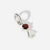 Birthstone Range Silver Daughter or Girl with Connector and Garnet Gemstone - January