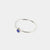 September Sterling Silver Birthstone Gemstone Ring Stackable (Petite) Lapis Lazuli