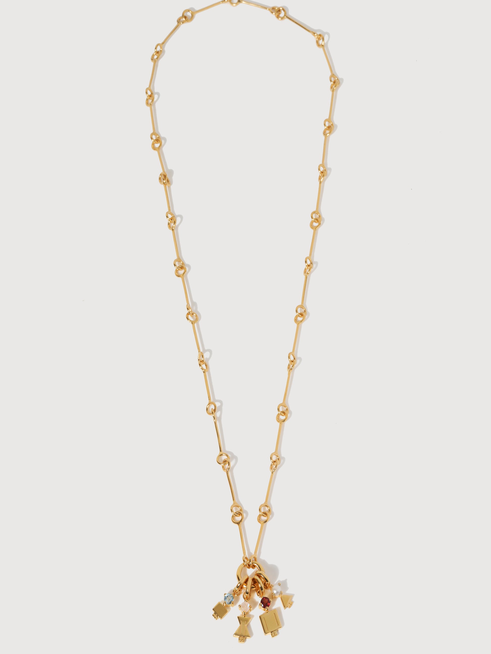 Moments Range Gold Son or Boy with Connector - Crystal Gemstone